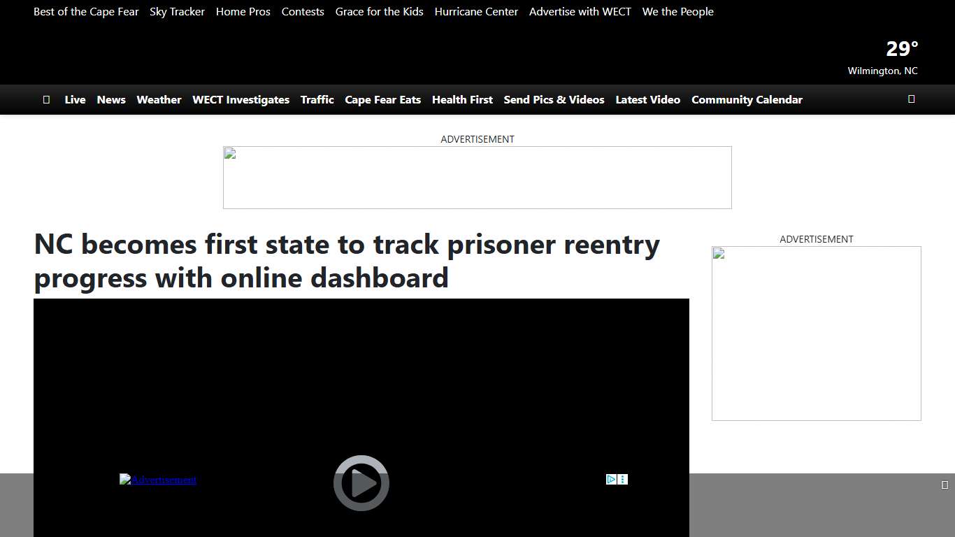 NC becomes first state to track prisoner reentry progress with online dashboard